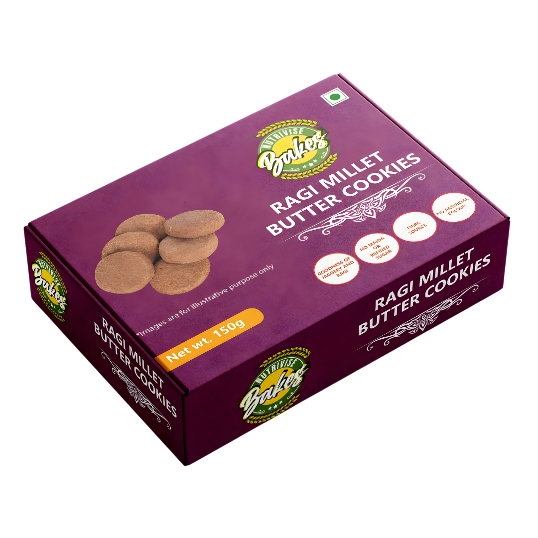 Ragi Millet Butter Cookies