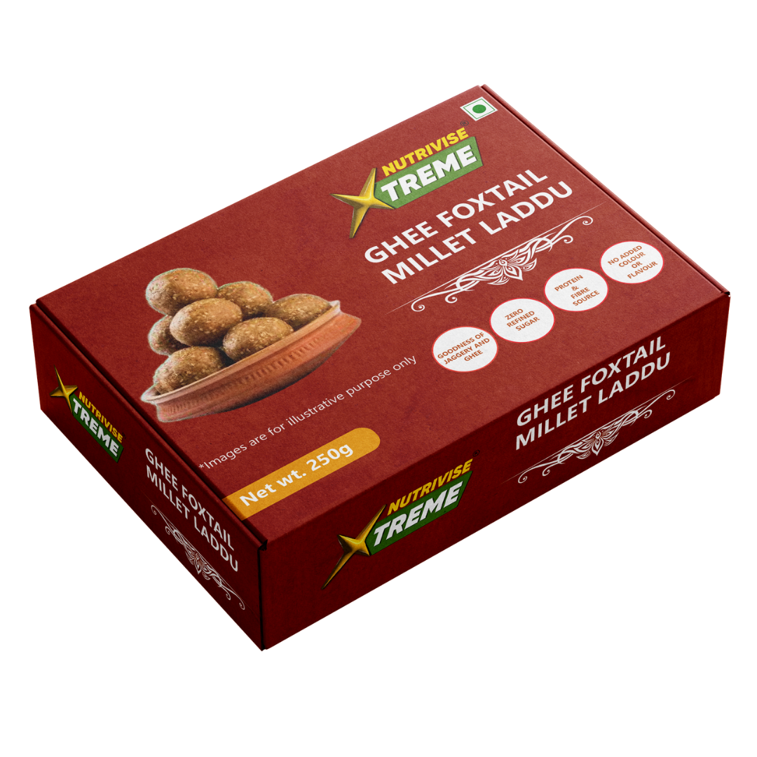 Ghee Foxtail Millet Laddu