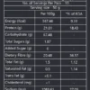 Alasanda Vada Mix Nutritional Facts