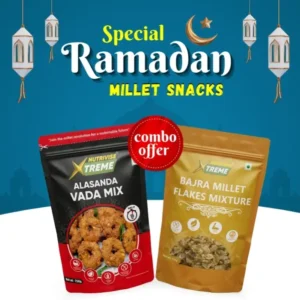 Special Ramadan Combo Alasanda Vada and Bajra Millet Flakes Mixture