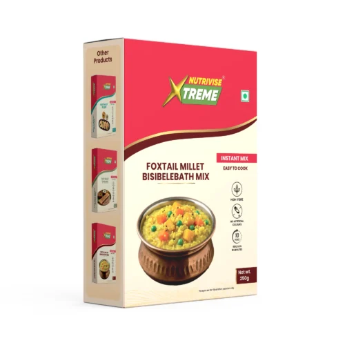 Foxtail Millet Bisibelebath Mix 250g Ready to Cook High in Fiber Food
