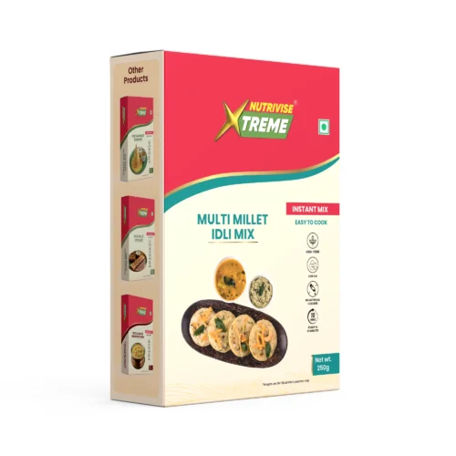 High Fiber Multi Millet Idli Mix 250 GM Ready to Cook Food